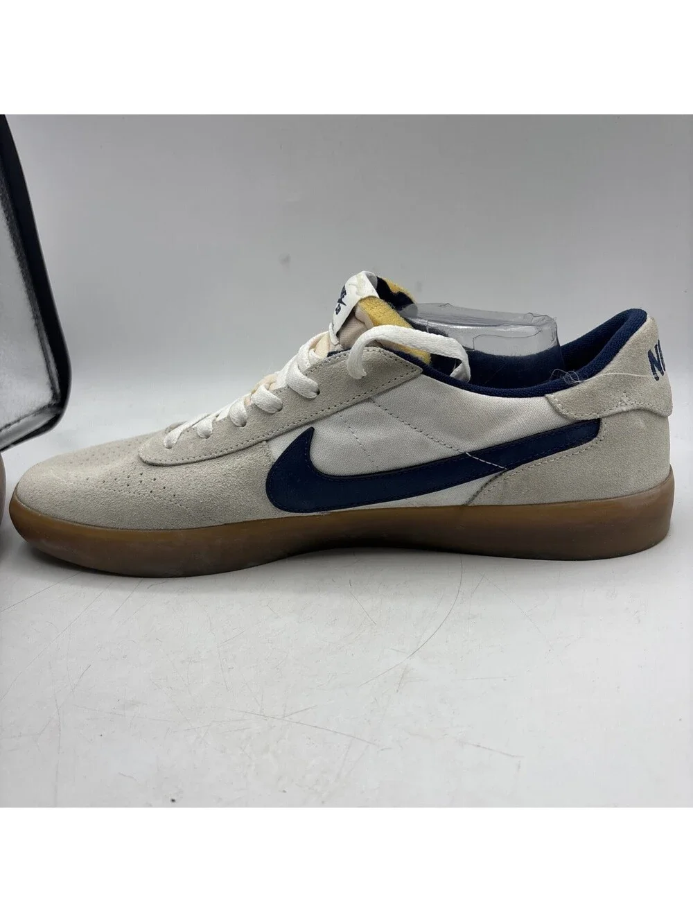 Nike Heritage Vulc SB 'Summit White Navy' Sneakers CD5010-102 Mens Size